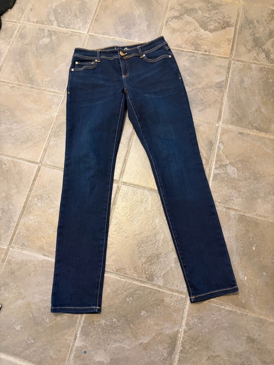 INC International Concepts Denim - Women’s INC Dark Blue Straight-Leg Jeans size 6
